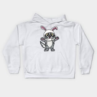 Bunny Kitty Kids Hoodie